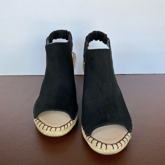 CHARLES BY Nadia Epsadrille Wedges Size 7.5 - Picture 5 of 9